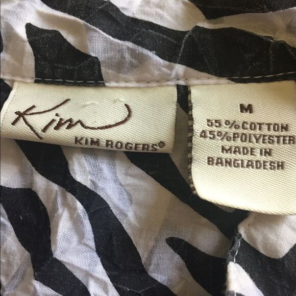 Beautiful blouse by Kim Rodgers size medium - Picture 3 of 3